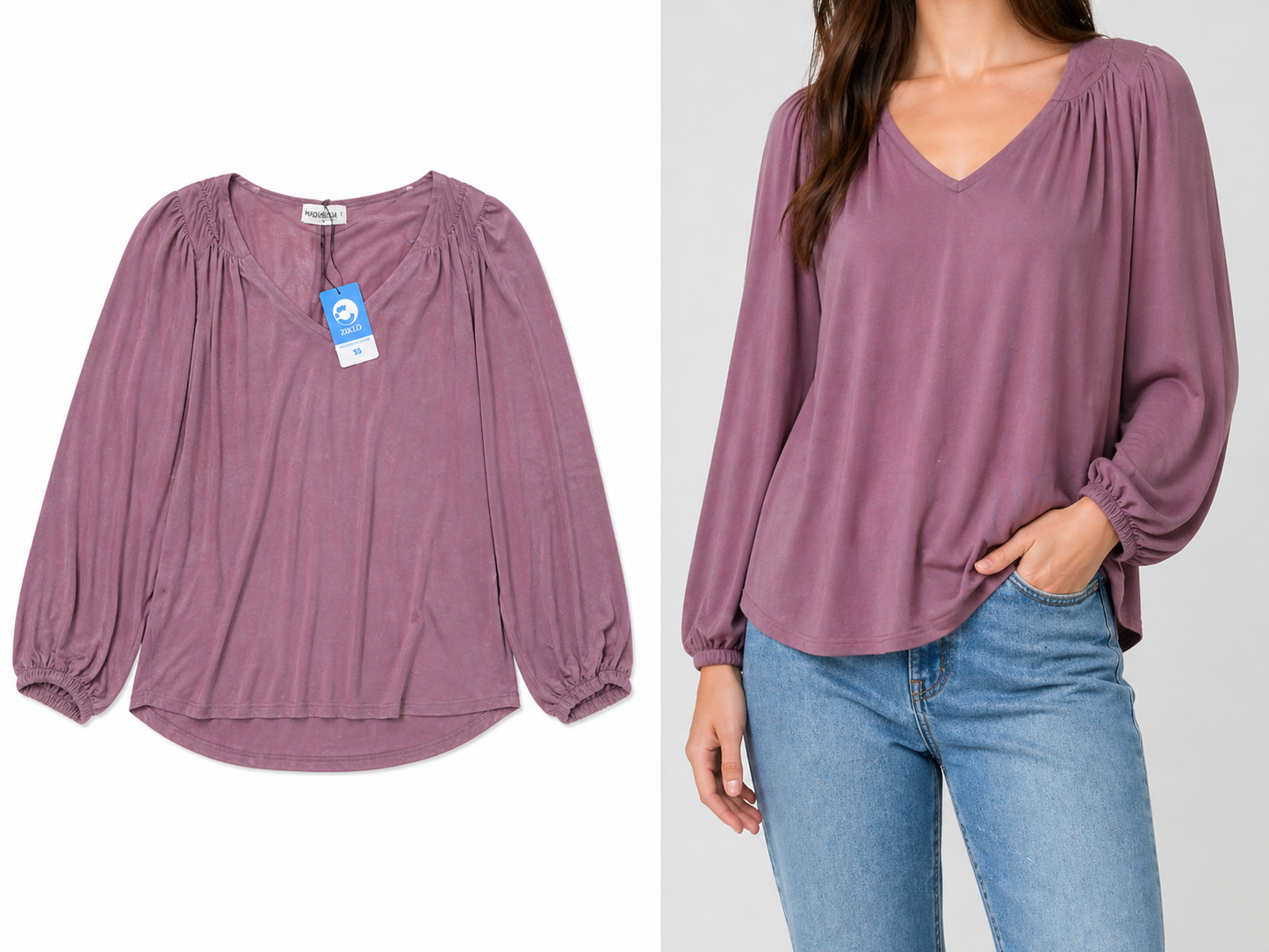 Blusa De Mujer Marca B.Original Talla S