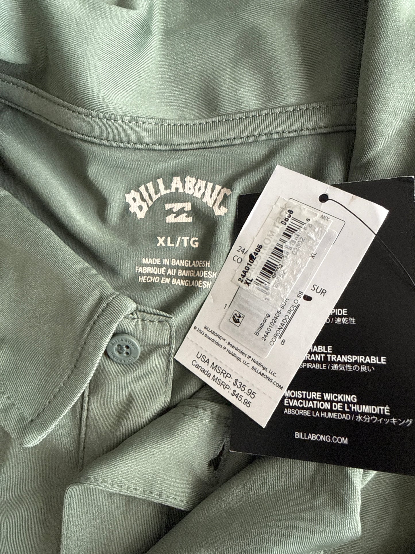 Polo de Hombre Billabong (Talla XL)