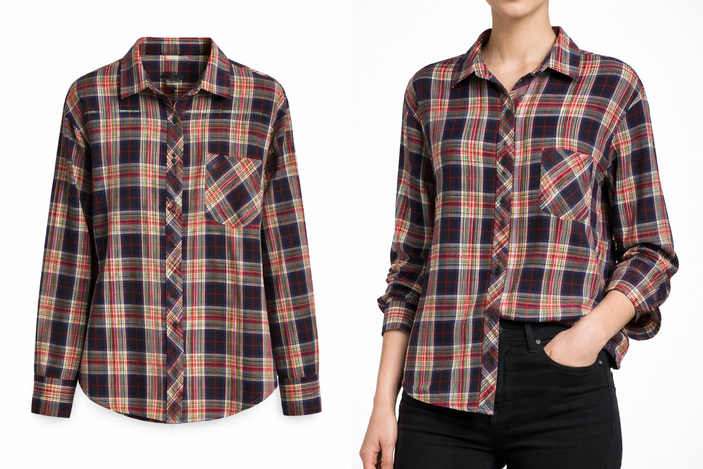 Camisa UNISEX Marca Time And Tru Talla XL de Dama