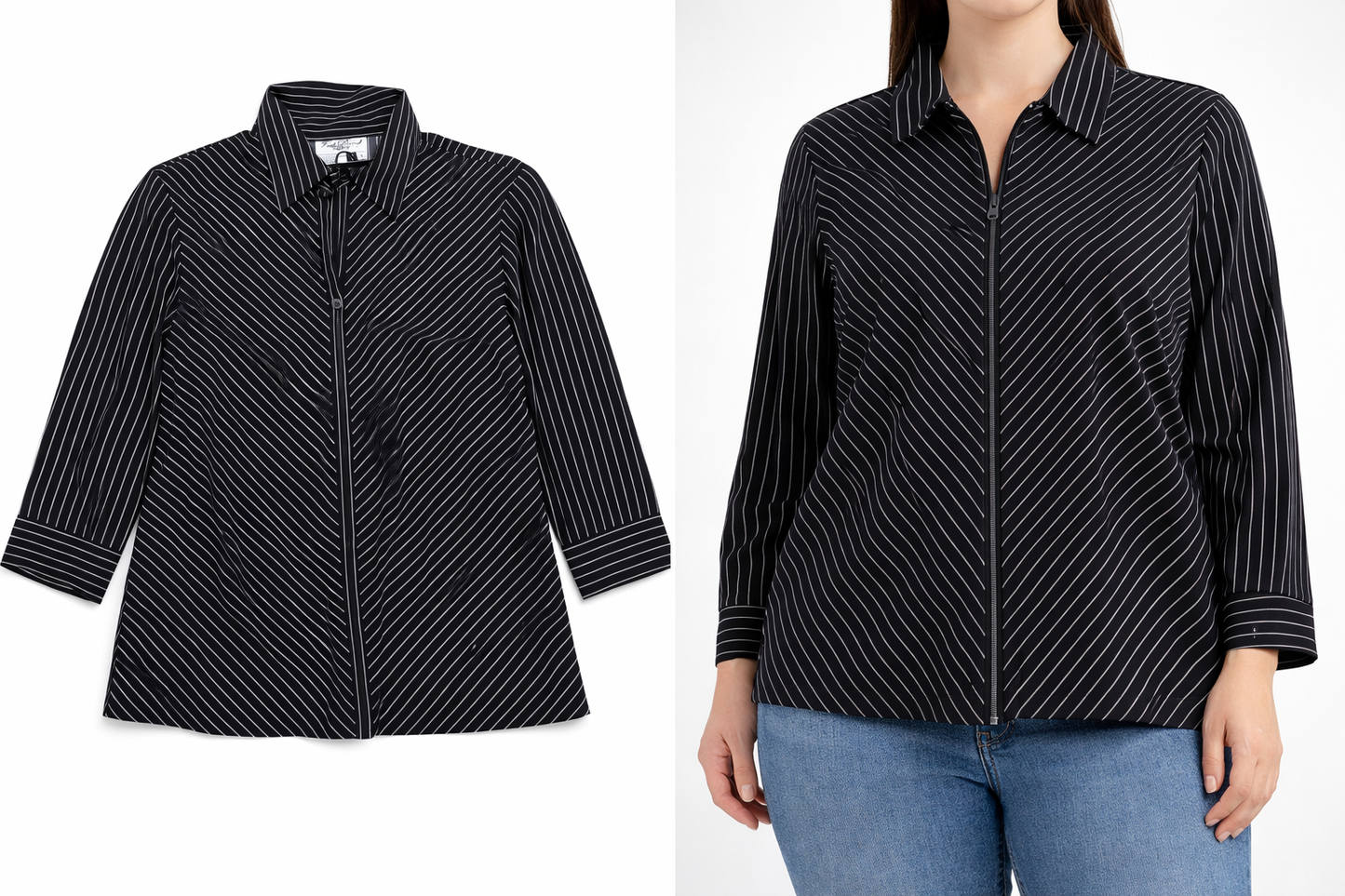 Blusa De Mujer Marca Fred David Talla L