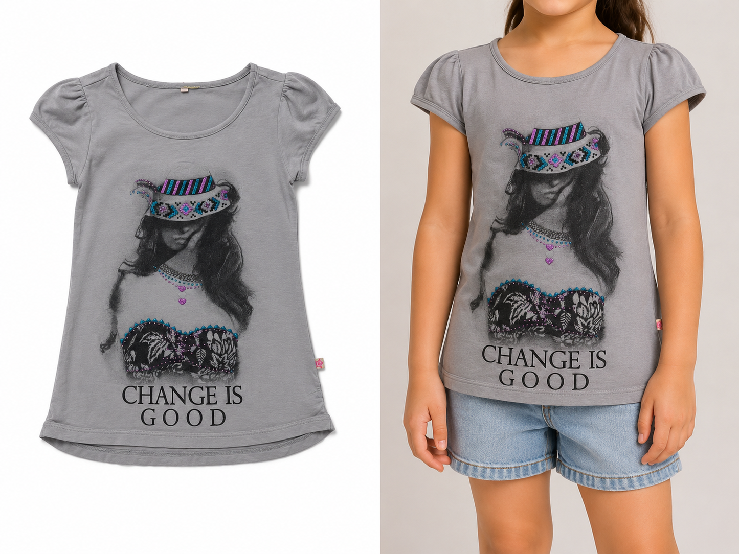 Blusa de Niña Talla S
