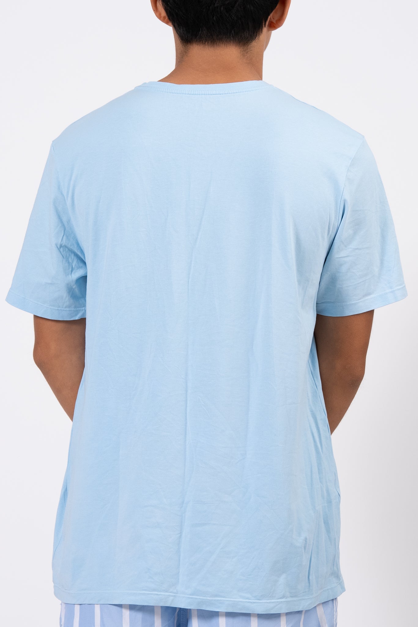T-Shirt De Hombre Punto Blanco XL