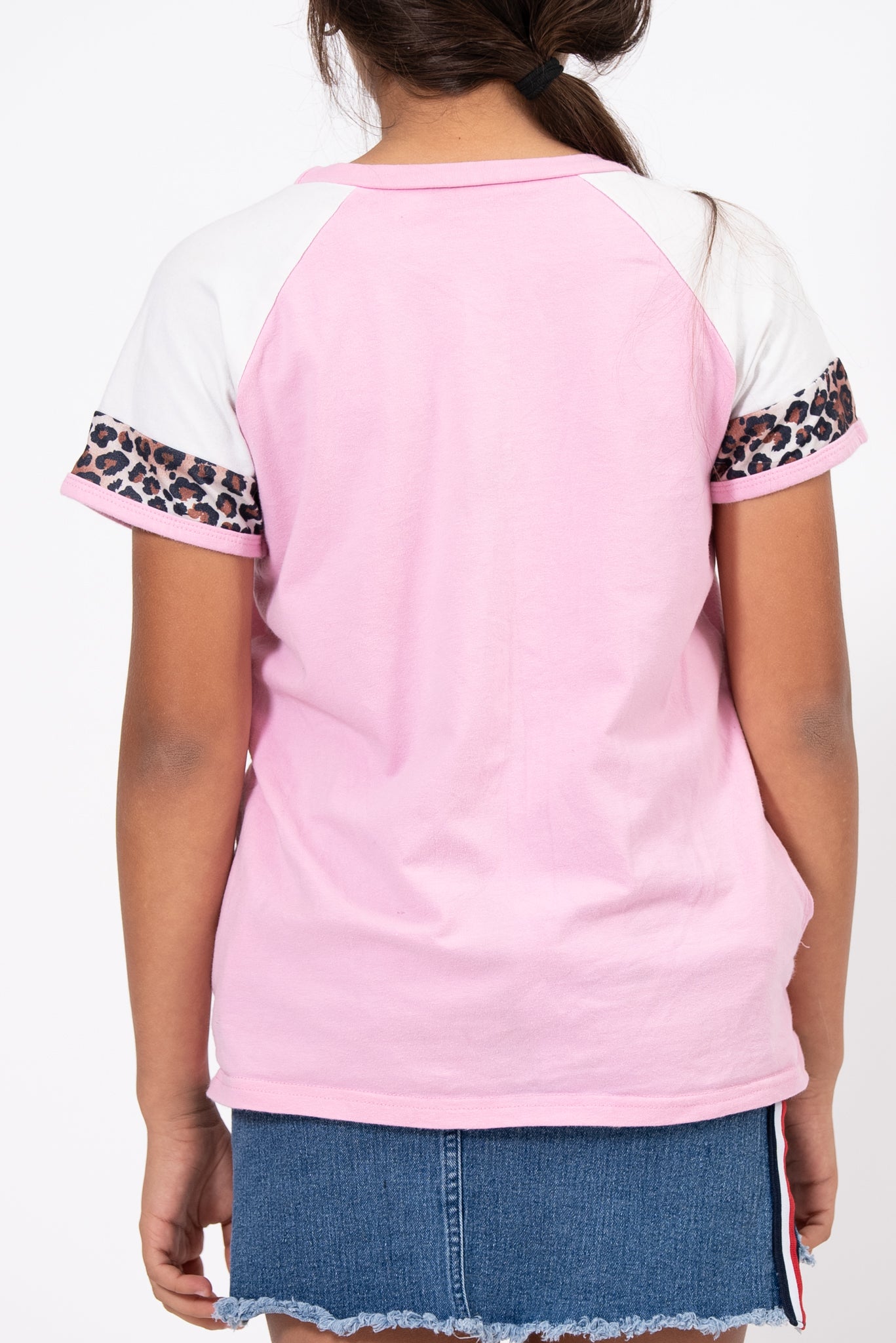 T-shirt De Niña Rosada XS