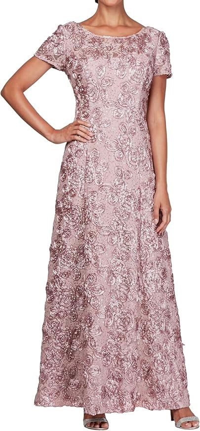 Vestido De Mujer Alex Evenings (Talla: 12)