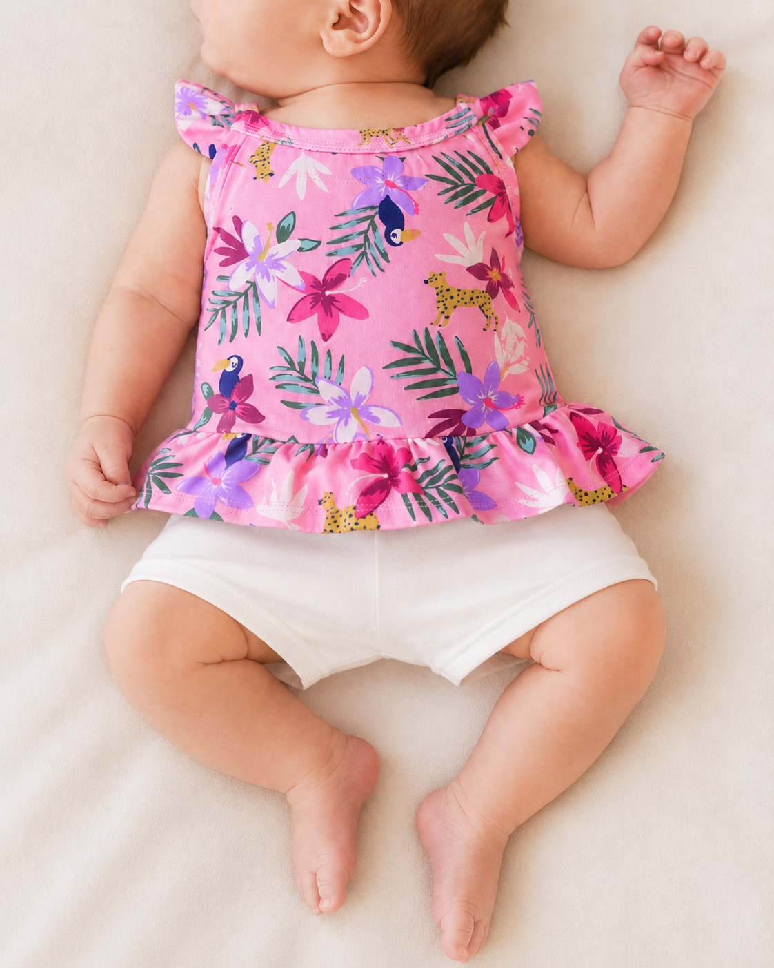 Sueter De Niña Marca KIDS LAND Talla 0M