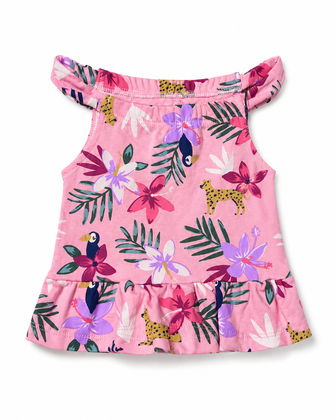 Top De Niña Marca KIDS LAND Talla 0M