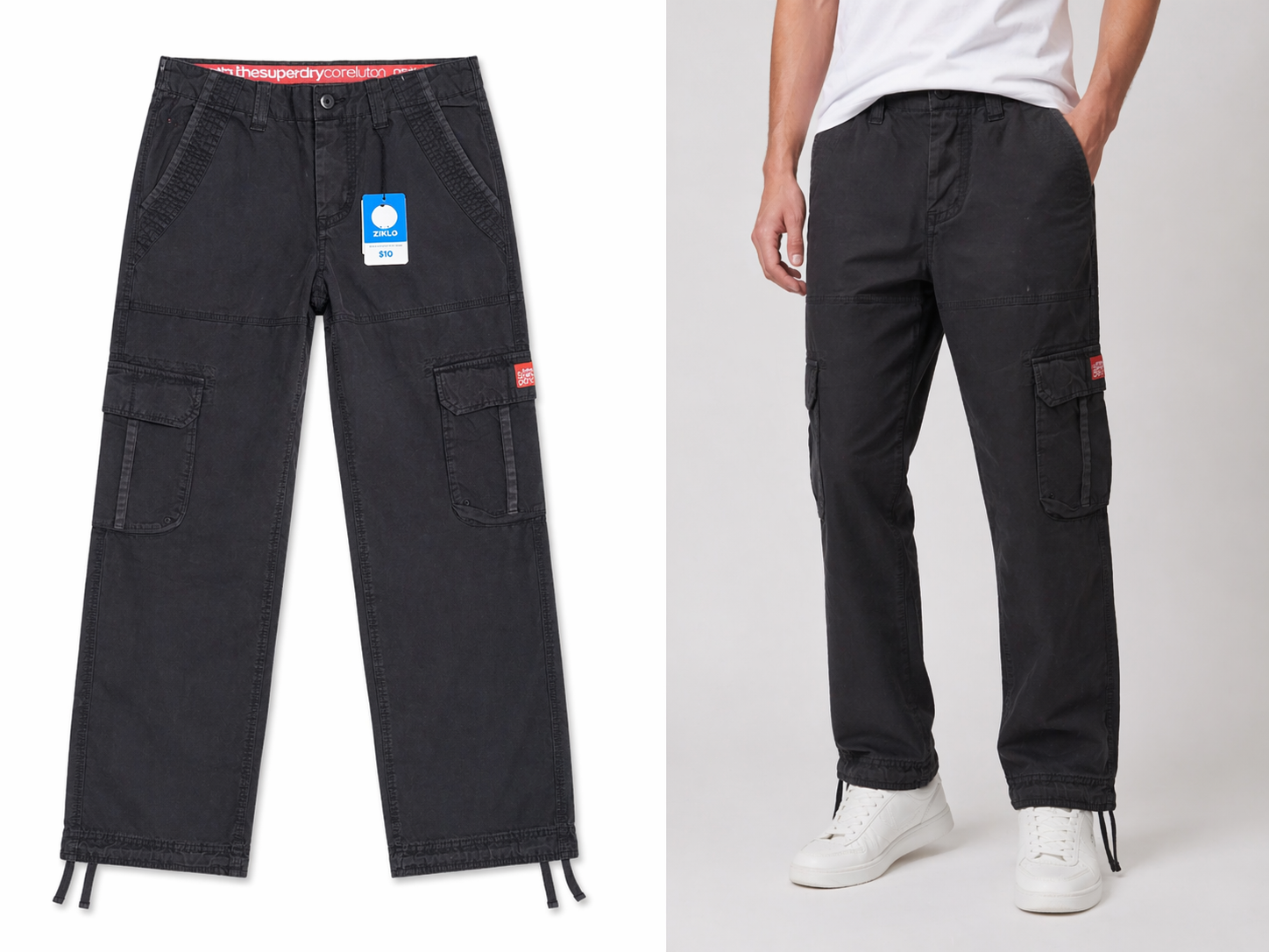 Pantalones De Hombre Marca Superdry Talla 30-32