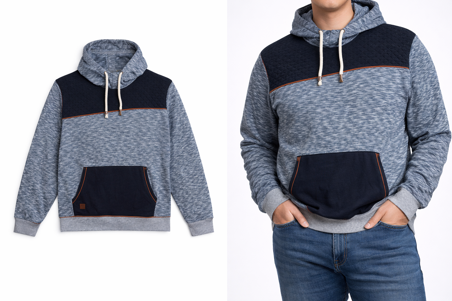 Abrigo de Hombre Wam Demin (Talla XL)