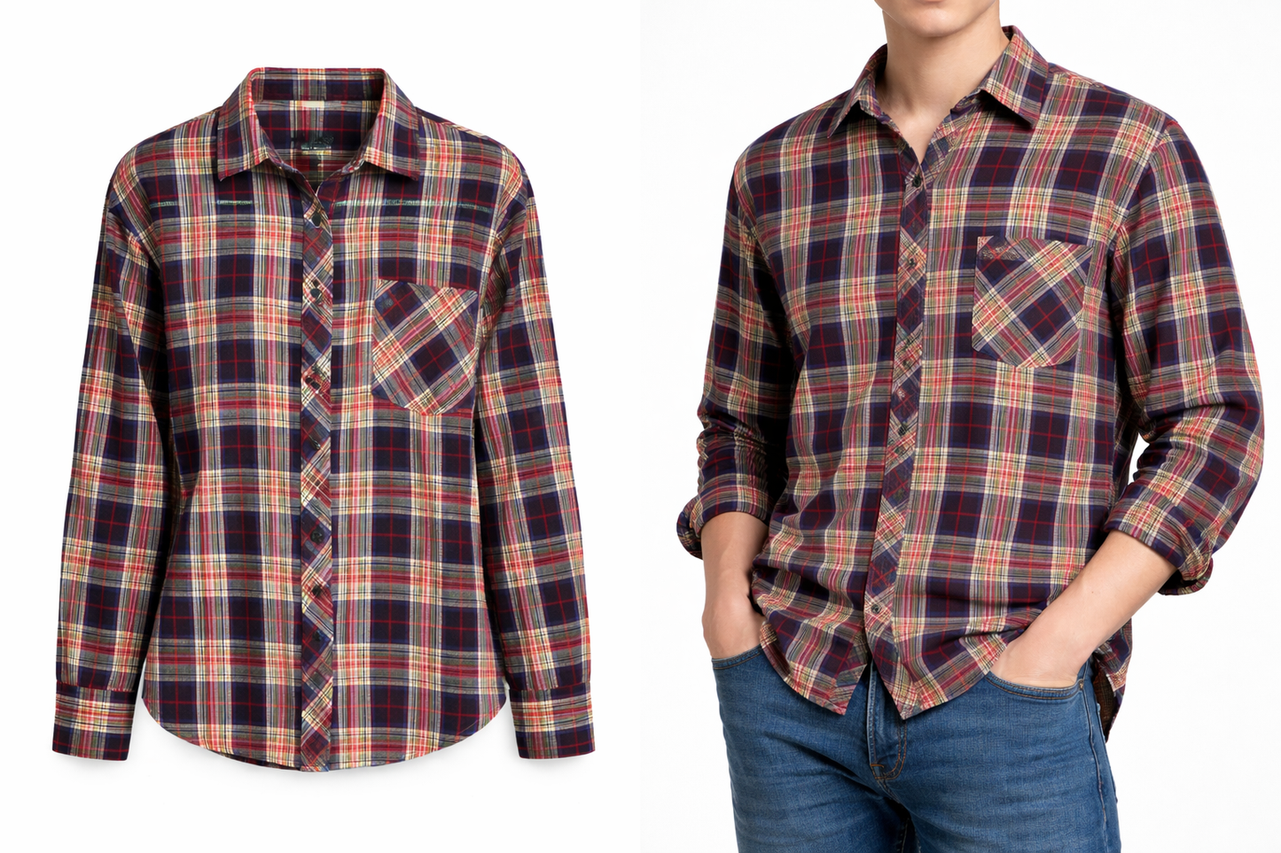 Camisa UNISEX Marca Time And Tru Talla XL de Dama