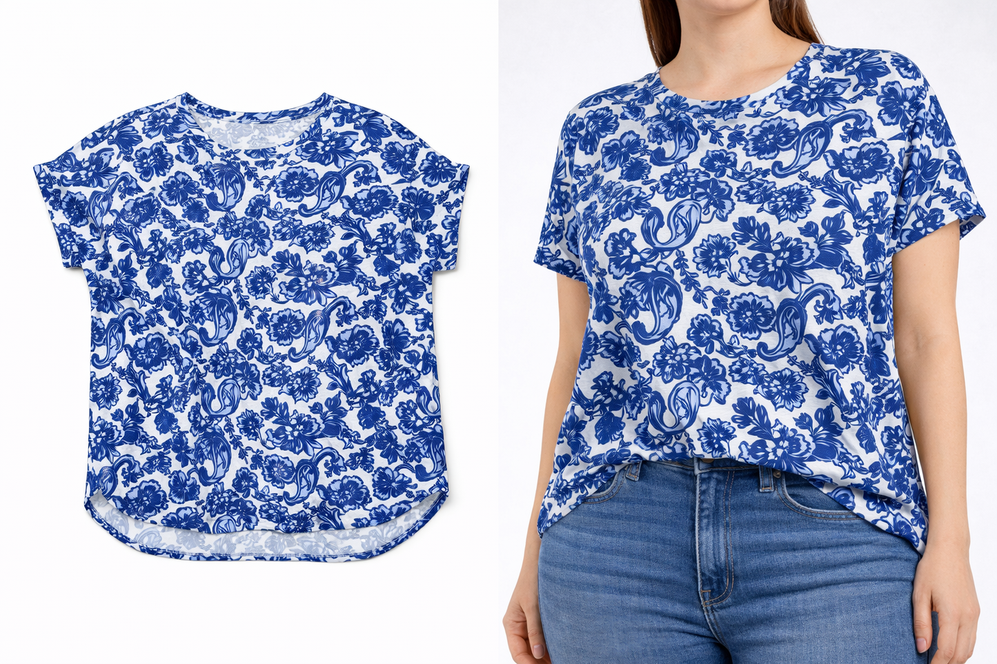Blusa De Mujer Marca Crown & Ivy Talla L