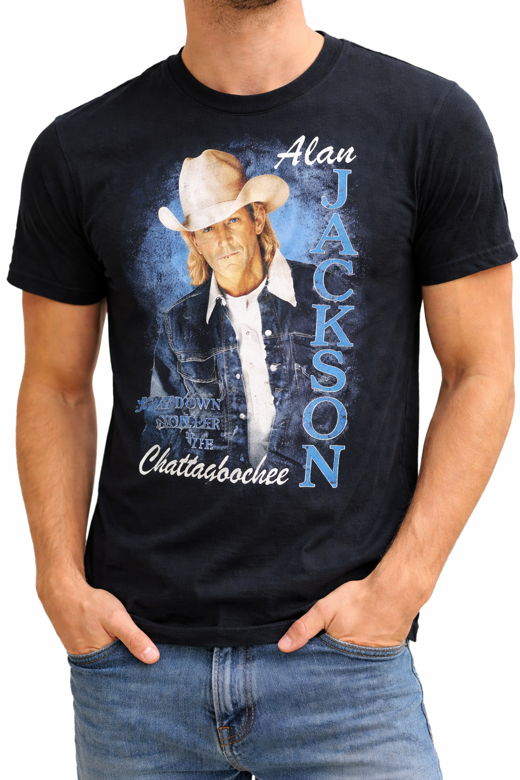 T-shirt Vintage Allan Jackson Talla S