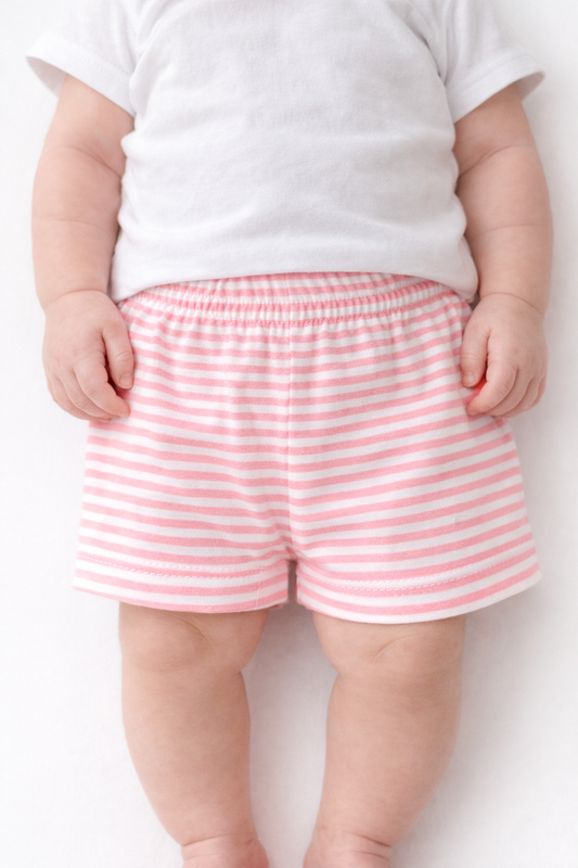 Pantaloncito Corto de Niña Preemie (0 Meses)
