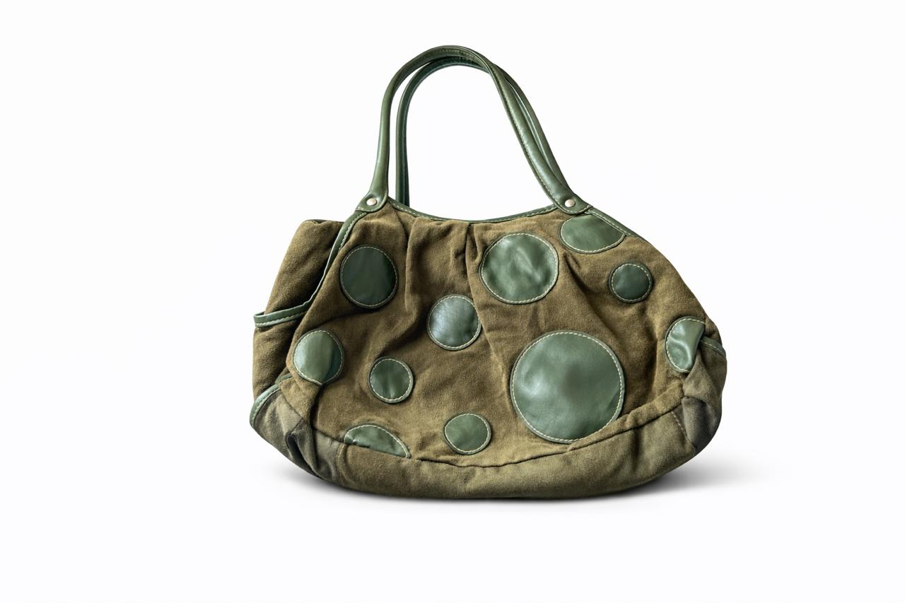 Cartera Verde de tela