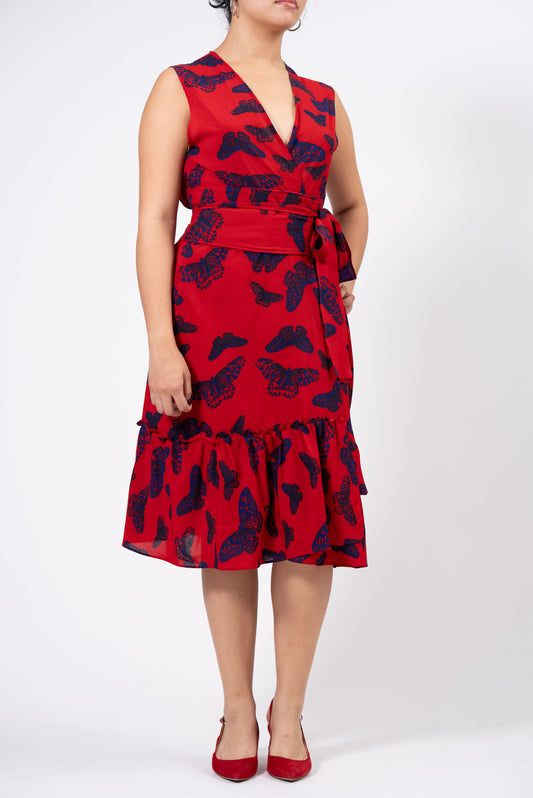 Chal De Mujer Rojo L