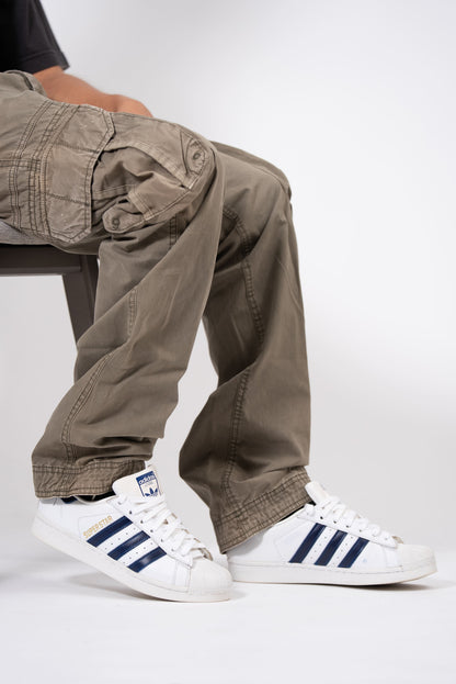 Calzado De Hombre Adidas Superestrella (Talla del calzado: 7.5)