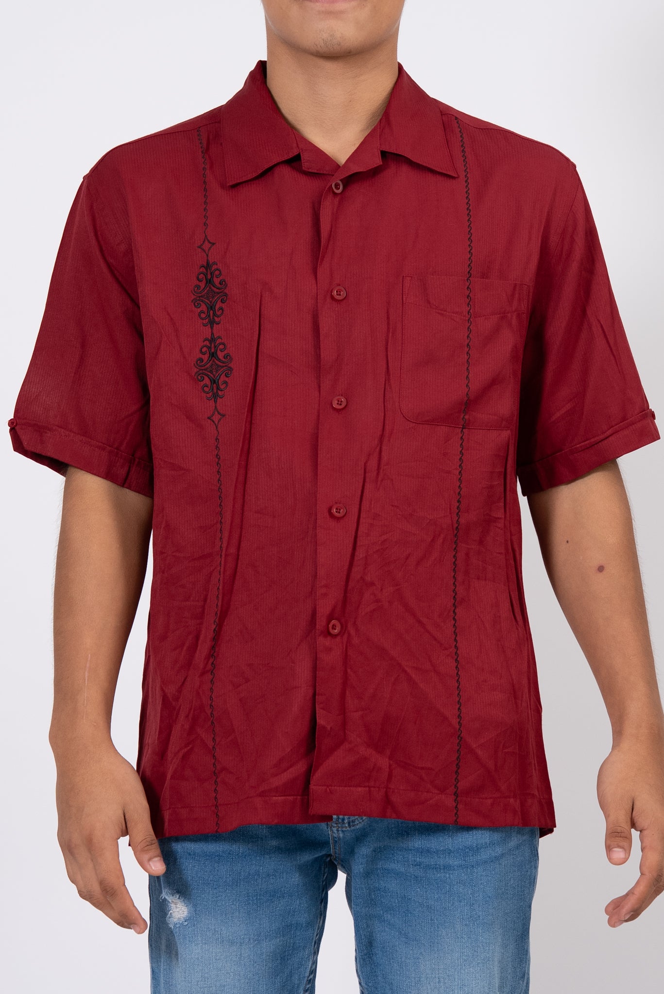 Camisa De Hombre Cubavera M