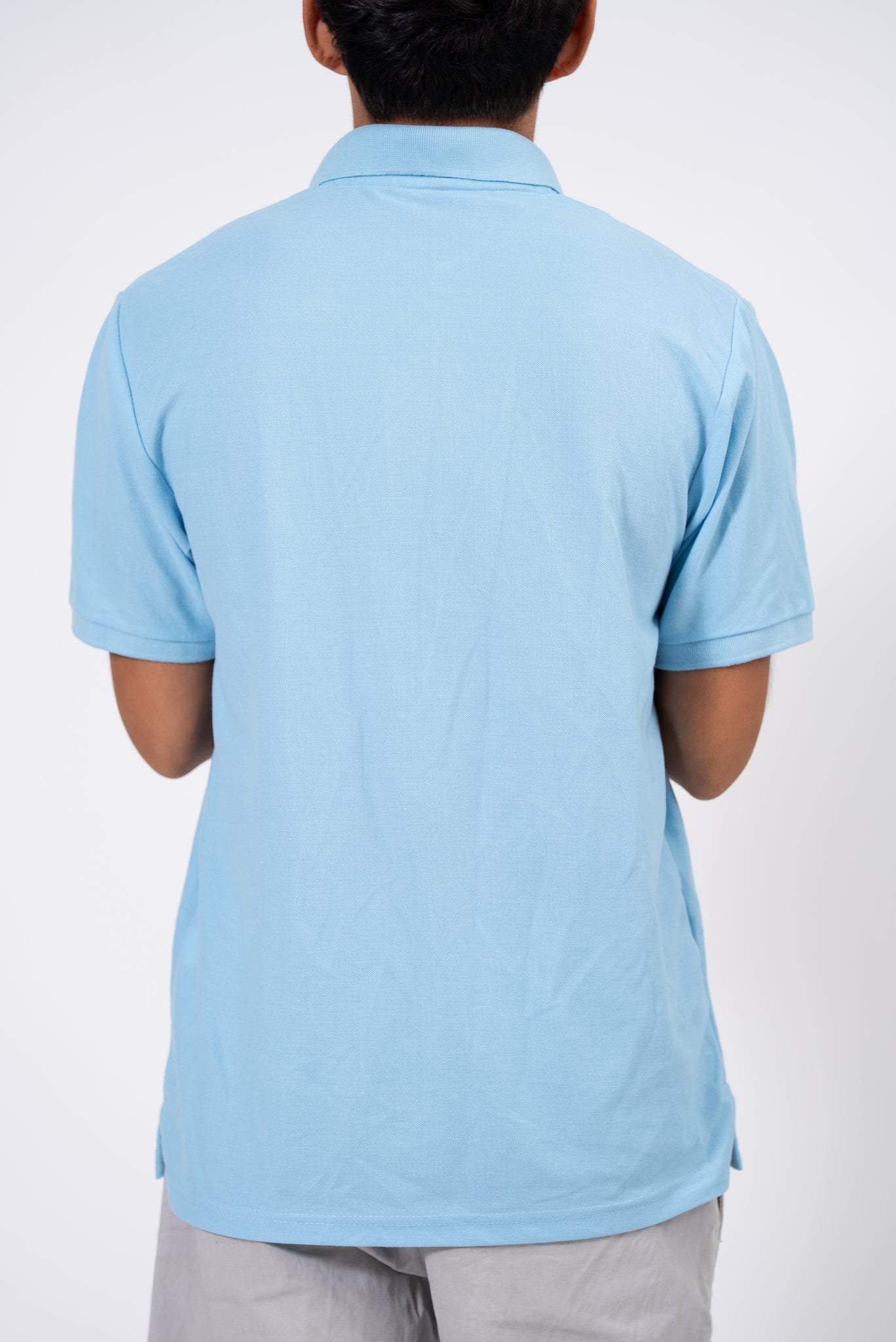 Polo De Hombre Celeste M