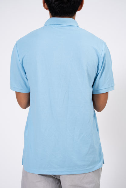 Polo De Hombre Celeste M
