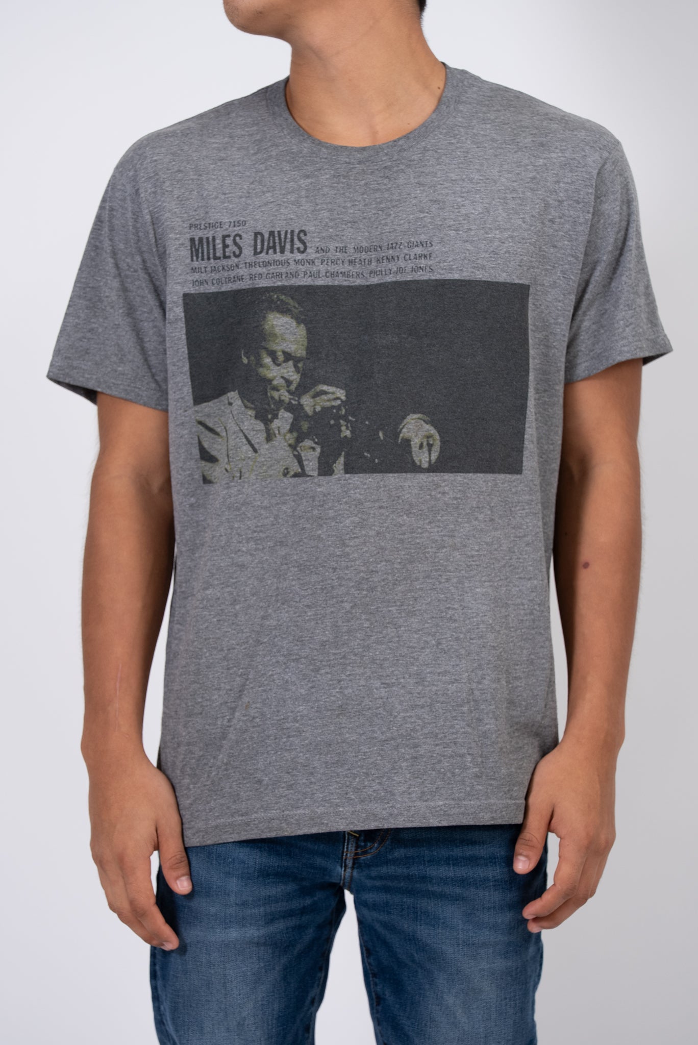T- Shirt De Hombre Gris L