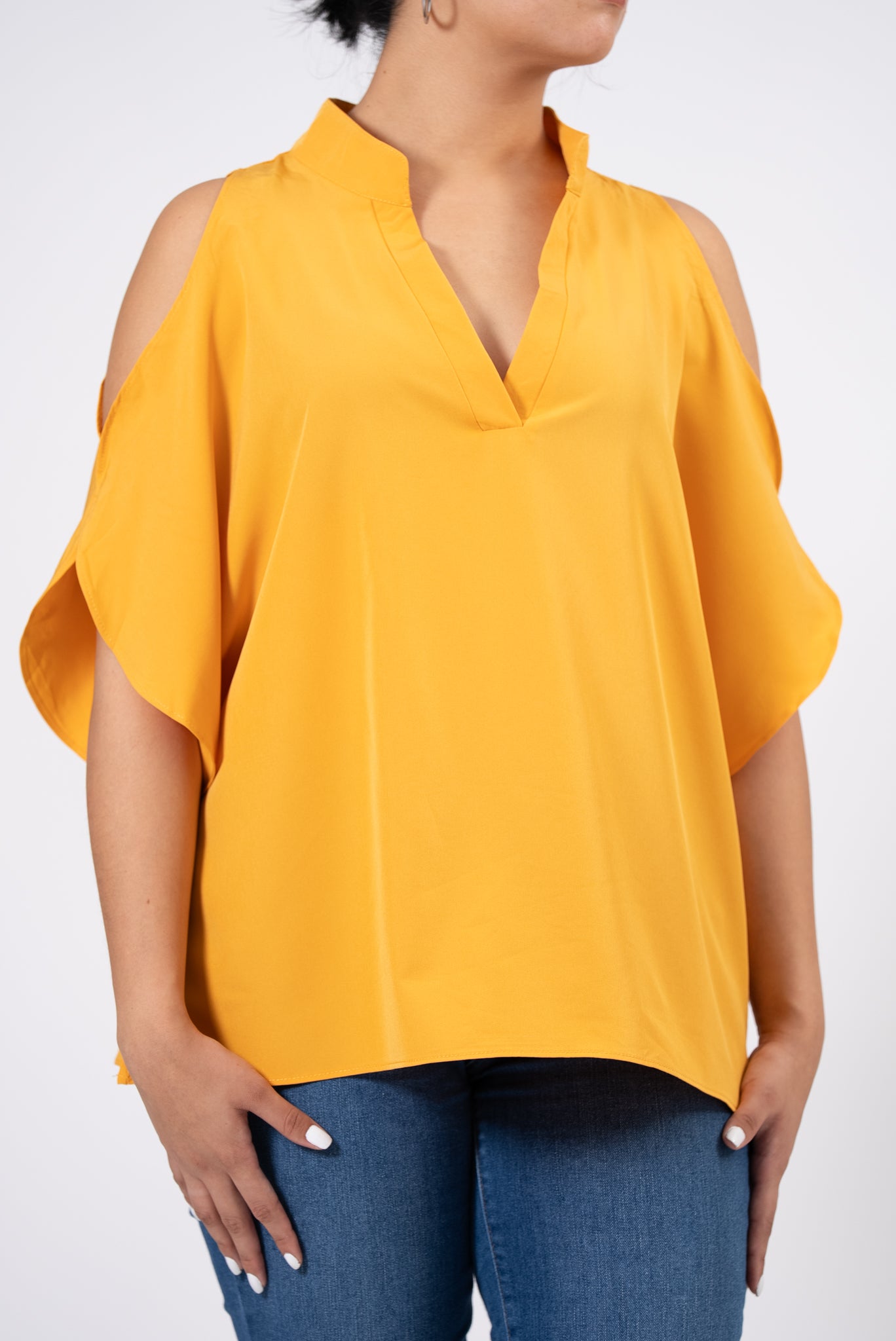 Blusa De Mujer Mostaza XL