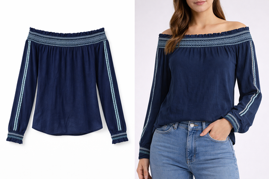 Blusa De Mujer Marca Crown & Ivy Talla M