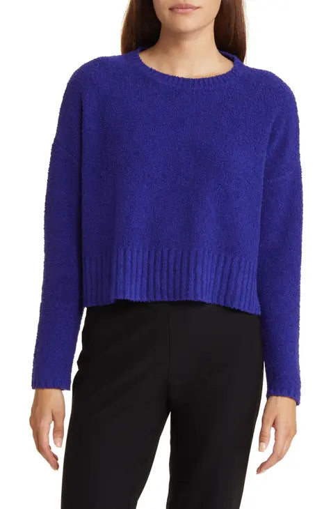 Sueter Con Tela Abrigada Eileen Fisher Talla XXS